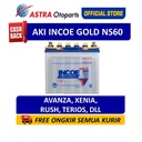 Aki INCOE GOLD NS60 - Aki Mobil untuk mobil Avanza, Rush, Xenia, Terio