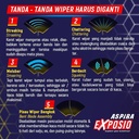Wiper Blade Hybrid Graphite ASPIRA EXPOSIO: Toyota Kijang