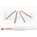 Tapping Screw FH #6 x 5/8" (kuning) | Sekrup - 2000 pcs