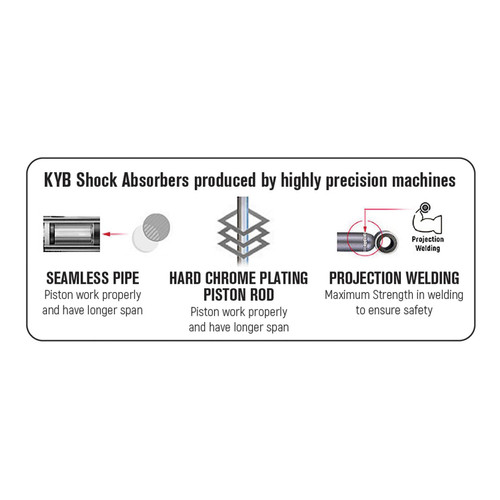 Shock KAYABA 4W KYB - Premium Series UNTUK GRAND MAX KYKA-KG1502Z
