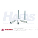 Machine Screw JP M5 x 55 (putih) | Sekrup, Baut