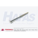 Machine Screw JP M5 x 70 - HALF (putih) | Sekrup, Baut