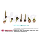 Roofing Screw M5 x 45 - 24T (kuning) | Sekrup Drilling - 100 pcs