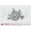 Hex Nut / Mur Segienam M3, K5.5 - P0.50 (putih) - 100 pcs