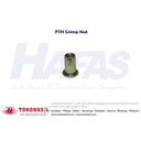 FTH Crimp Nut / Mur Rivet M5 x 12 - P0.80 (kuning)