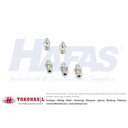 Grease Nipple STRAIGHT (lurus) 6 mm - putih, ECERAN