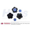 Handle Wheel / Knob Star M10 - hitam (Knob Bintang), ECERAN