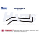Hex Socket Wrench / Allen Key (Kunci L) 5/32" inch - hitam