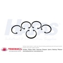 Snap Ring [ H ] M16 - hitam