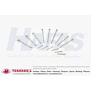 Spleet Pen (Cotter Pin) 1/16" x 3/4" inch - Putih, ECERAN