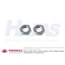 Thin Nut / Mur Tipis M12 x 19 x 6, P1.75 (Putih)
