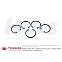 Snap Ring [ H ] M24 / M 24 - Hitam