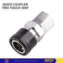 Quick Coupler Two Touch 30SF American Tool 8959361