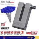 Gembok Motor Tipe-U / Biker Lock American Tool S731388
