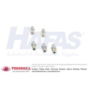 Grease Nipple STRAIGHT (lurus) 5/8" - putih