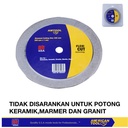 Mata Gerinda potong batu Flexi cut 200mm X 1mm American Tool 8958264