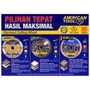AMTOOL Diamond wheel 4" (105mm) Aggro Cut  Mata Pisau potong 8959357