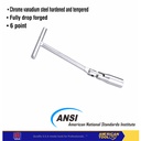 Kunci busi Flexibel T- Type socket 1/2 x 16mm Long - 8958652