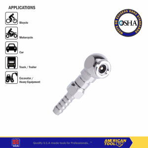 Air Chuck Ball Foot Type 5/16 American Tool 8958304