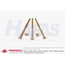 Baut & Mur_ B/N 4.6 M12x140, M12 x 140 - P1.25 (kuning), Half