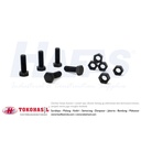 Baut & Mur HT B/N UNC 3/8 x 1, Baja 8.8 (High Tensile)