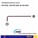 Kunci L Torx Extra Long T10 mm American Tool 8958488