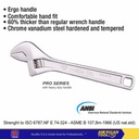 Kunci Inggris 8" American Tool / Adjustable Wrench 8" 8957552