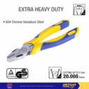 Tang Kombinas X-Tra Heavy Duty AMERICAN Tool 8 inci 8958309
