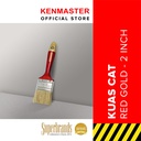 Kenmaster NEW Kuas Cat Gagang RED GOLD 2 Inch KUAS150