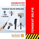 Kenmaster Tongkat Selfie KM-F210 / Tongsis Bluetooth / Selfie Stick Tripod Stand - OL103