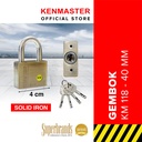 Kenmaster Gembok BRONZE 40MM - KM-118 / Gembok Anti Maling / Gembok Pagar Kunci Gembok - GMBK116'