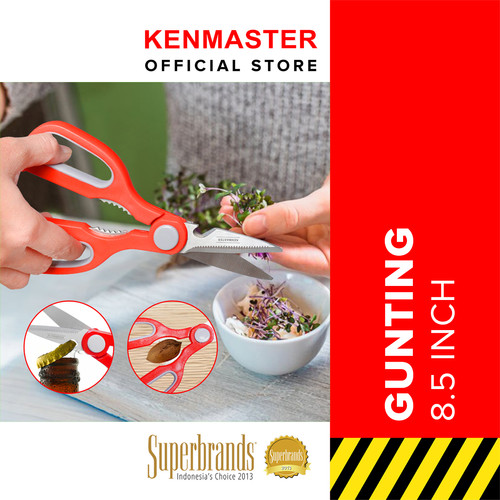 Kenmaster Gunting 8,5 Inch KM-0077 / Gunting Serbaguna - GUNT096