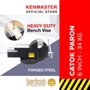 Sunflex Catok Paron 6 Inch - 34kg - Catok Clamp Catok Meja Bench Vise Catok Jepit