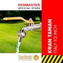 Kenmaster Kran Taman Italy 1/2 Inch / Keran Taman Italy / Kran Tembok / Keran Tembok / Kran Air / Keran Air