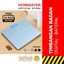 Timbangan Badan Digital Baterai - 5 Warna Max 180KG FREE BATERAI - OL0