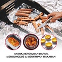 Kenmaster Aluminium Foil KM-310 10M X 30CM / Kertas Panggang Bahan Food Grade 10 Meter x 30 CM - OL106