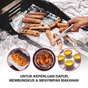 Kenmaster Aluminium Foil KM-305 5M X 30CM / Kertas Panggang Bahan Food Grade 5 Meter x 30 CM - OL105