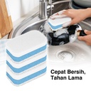 Kenmaster Busa Scrub Cuci Piring KM - 93 ISI 3 PCS / Busa Spons Cuci Piring / Scrub Sponge / Sabut Spons - BUSA053