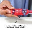 Kenmaster Obeng Tespen KM059 Tespen Deteksi Kabel Obeng Tes Pen Listrik Obeng Tespen Listrik Obeng Testpen Listrik