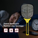 Kenmaster Raket Nyamuk Charger KM-605 / Raket Serangga Rechargeable / Raket Lalat - Mosquito - Pembasmi Serangga - MOSQ030