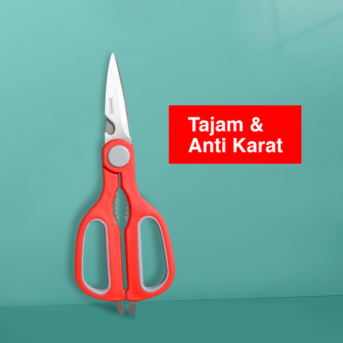 Kenmaster Gunting 8,5 Inch KM-0077 / Gunting Serbaguna - GUNT096