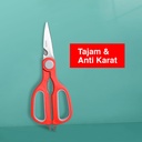 Kenmaster Gunting 8,5 Inch KM-0077 / Gunting Serbaguna - GUNT096