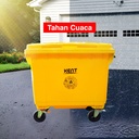 Kent Tempat Sampah Plastik KT-660 L / Tong Sampah