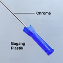 Xander Roll Kapal Cat 4 Inch Gagang Biru Kuas Tembok Panjang Roll Kapal Bulu Cat Bulu Panjang