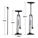 Kenmaster Pompa KM-4932 Tabung Silver / Pompa Sepeda / Pompa Balon Serbaguna