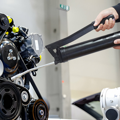 Kenmaster Pompa Gemuk Tangan 500cc KM-302B / Grease Gun / Hand Grease Pump