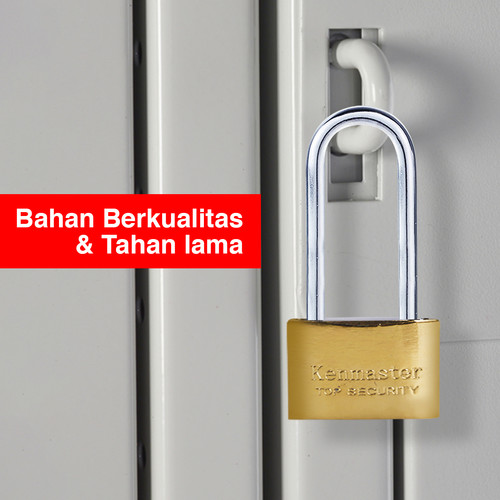 Kenmaster Gembok 40MM 3 Key Panjang Gembok Anti Maling Gembok Pagar Kunci Gembok