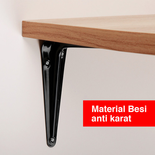 Kenmaster Siku Rak 8 X 10 CM- 1 set isi 2 PCS / SKRK029-Siku Penyangga