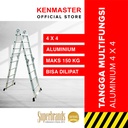 Kenmaster Tangga Lipat Tangga Serbaguna Tangga Multifungsi / Multipurpose 4 X 4 KM404