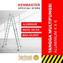 Kenmaster Tangga Lipat Tangga Serbaguna Tangga Multifungsi / Multipurpose 4 X 6 KM406